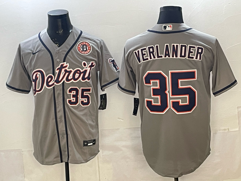 Men Detroit Tigers #35 Verlander white Game Nike MLB Jersey 2026005->youth nfl jersey->Youth Jersey